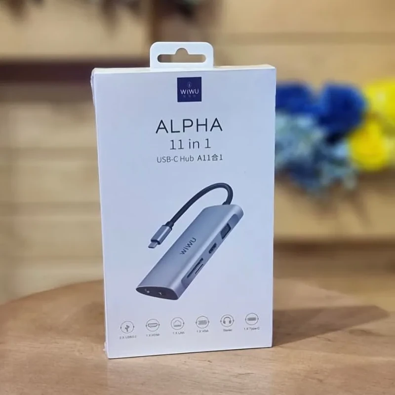 WIWU ALPHA A11 In 1 USB-C Hub
