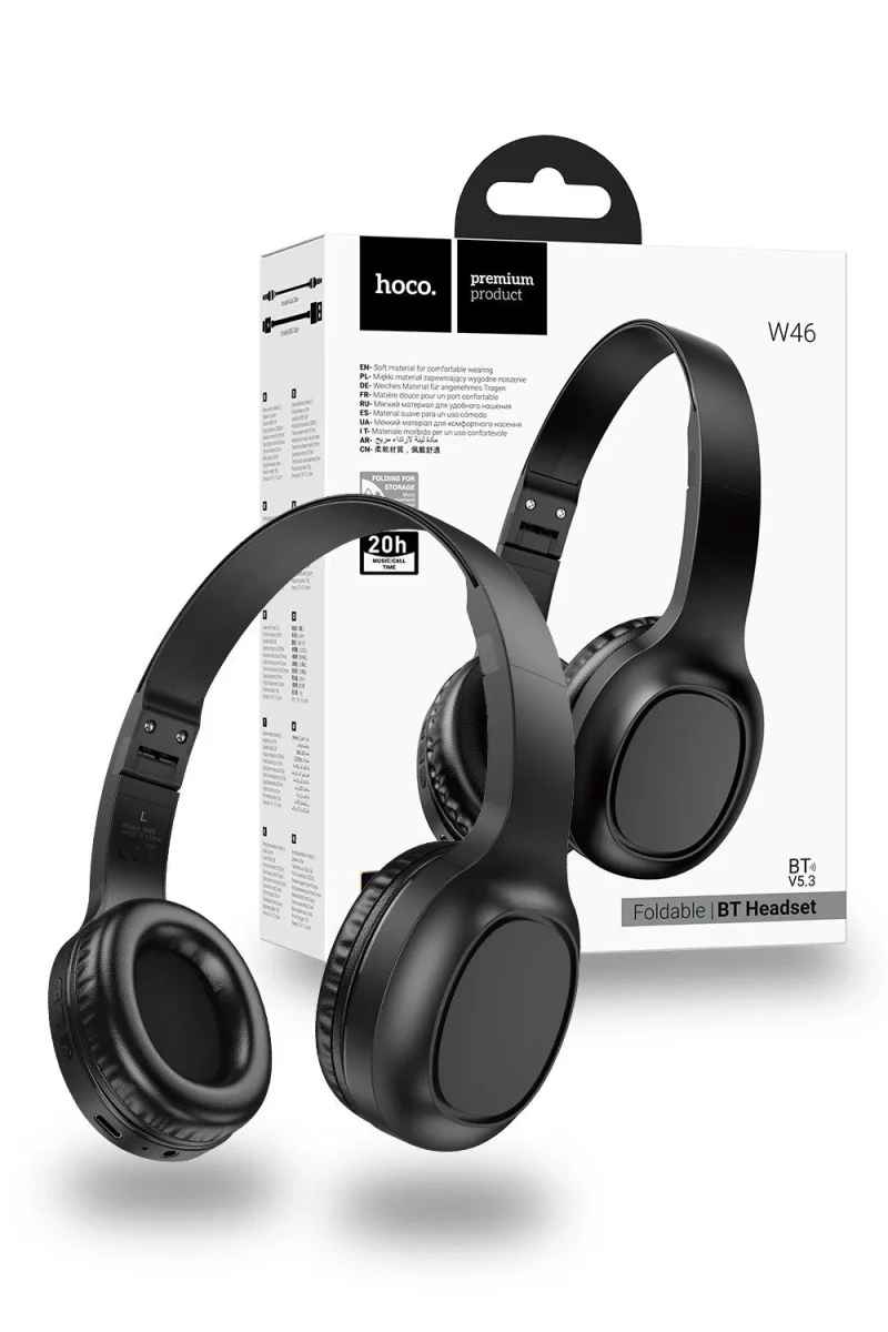 Hoco W46 Headphones HIFI Audio Bluetoot