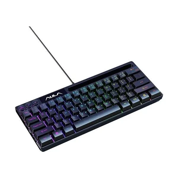 Aula F3061 Membrane RGB Gaming Keyboard-Black Color
