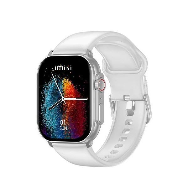 Imiki SF1 Smart Watch (Bluetooth Calling) – Silver Color