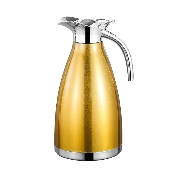 Thermal Insulation Stainless Steel Kettle-Gold Color